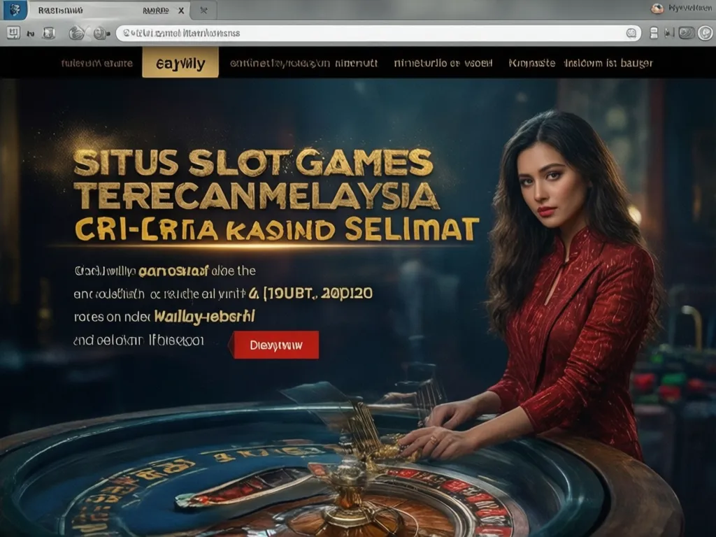 Situs Slot Games Terpercaya di Malaysia